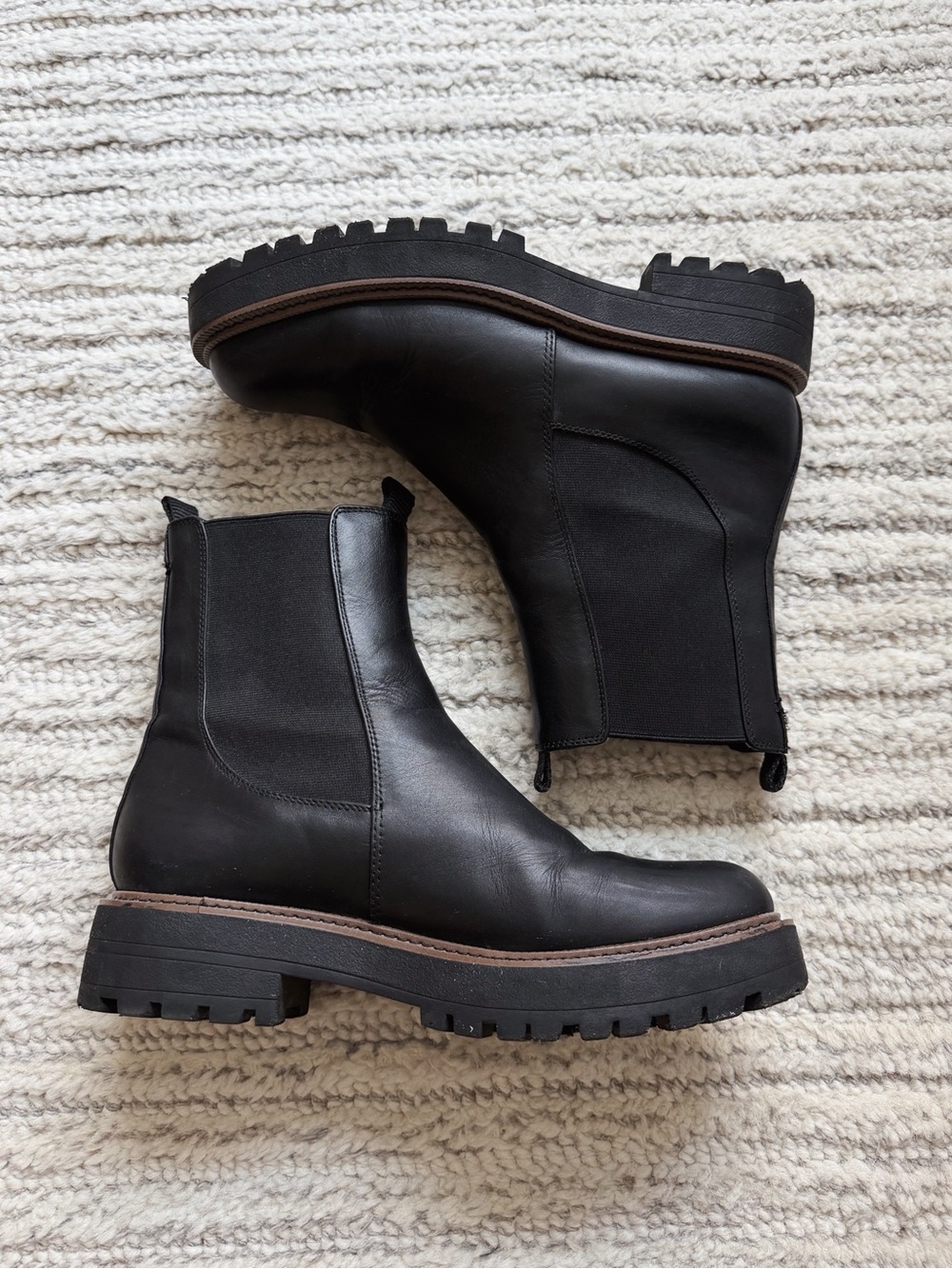 Sam Edelman Black Chelsea Boots